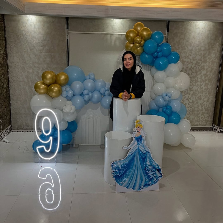 بادکنک ارایی سیندرلا